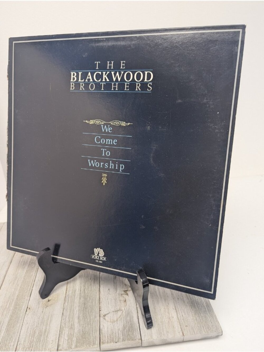 Blackwood Brothers We Come To Worship Voice Box VB-1080 Vinyl Record